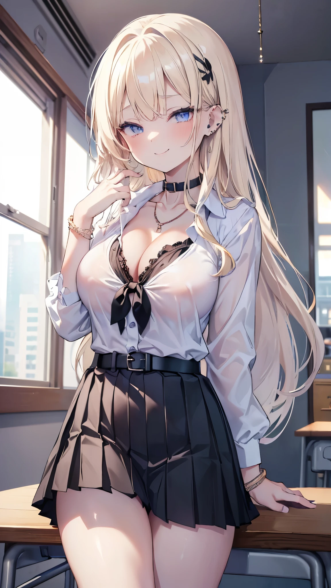 (masterpiece、top-quality、absurderes:1.3)、illustratio、Medium bob、(pov hand)、grabbing on breasts、Cute little girl s、Write、The upper part of the body、shorth hair、loose and sexy shirt、a bed、Perfect human body
