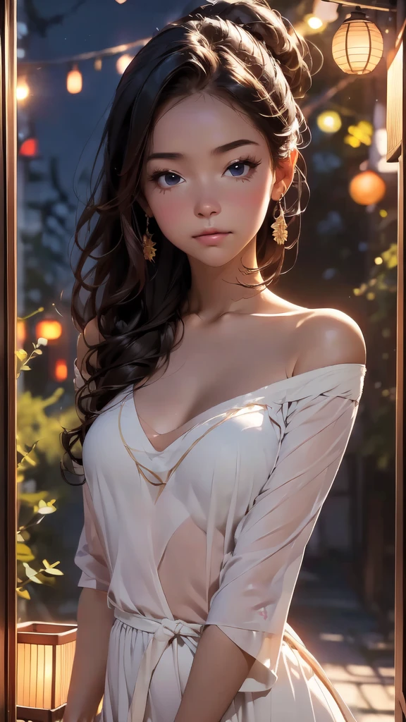 a painting of a light brown woman with extremely beautiful and attractive dark brown eyes, avec des fleurs dans les cheveux, exquisite digital illustration, Artstyle Aquarelle, Digital watercolor, a beautiful artwork illustration, style aquarelle, beautiful beautiful digital art, Watercolor illustration style, Colorful watercolor, Aquarelle, Magnifique art UHD 4K, water colour painting style, Beautiful digital art, Beautiful digital art, Bonito painting, beautiful digital illustration