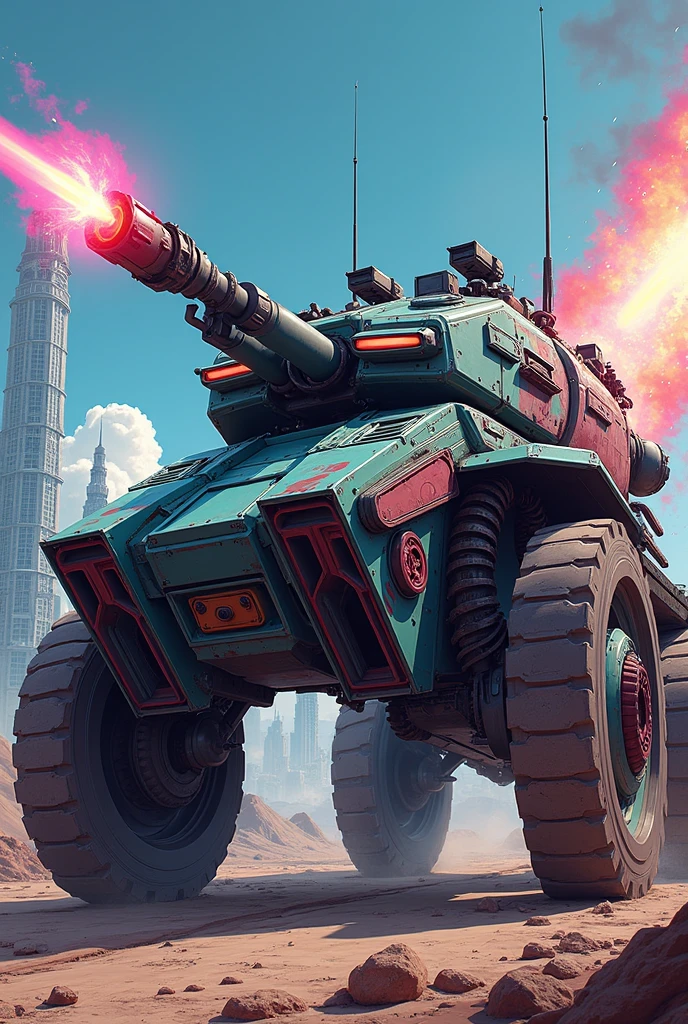 <lora:ConstructionyardAIV3:1>,realistic,constructionyardai tank at Moon,HDR,UHD
