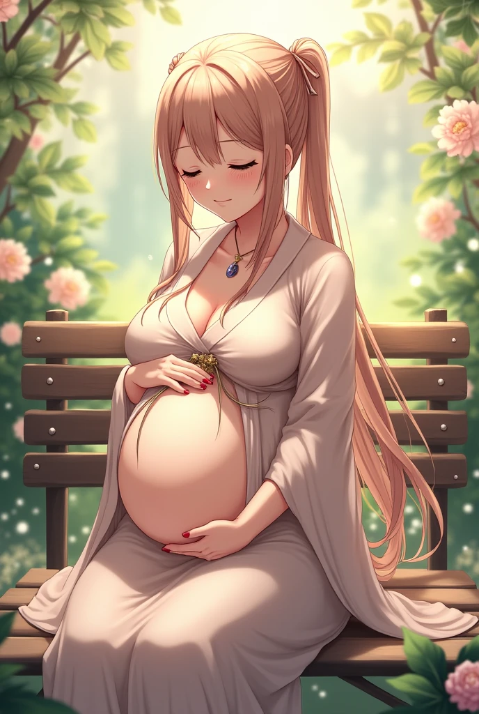 (highest quality、masterpiece、8k、best image quality、hyper realism、Award-winning work)、1 pregnant woman、(独奏:1.1)、(1 photo:1.1)、(Height: 140cm:1.1)、(low length:1.1)、(Lolita:1.1)、(Feminine and girly cute accessories:1.1)、(フェミニンでガーリーな可愛いLolita少女:1.1)、(Elegant pastel light blue T-shirt:1.1)、(Pastel light pink berry long flare skirt:1.1)、(late pregnancy:1.2)、Standing gracefully、(Random beautiful nature scenery background:1.1)、(Spectacular and mysterious scenery:1.1)、(beautiful clear sky:1.1)、(beautiful thunder clouds:1.1)、Full body photo of a woman standing gracefully with the biggest smile looking at me、accurate ???????、perfect makeup、long eyelashes、glossy lips、Ultra high definition glossy skin、(Ultra-high definition bright and beautiful skin:1.1)、Ultra-high definition glossy lips、Super high definition beautiful teeth