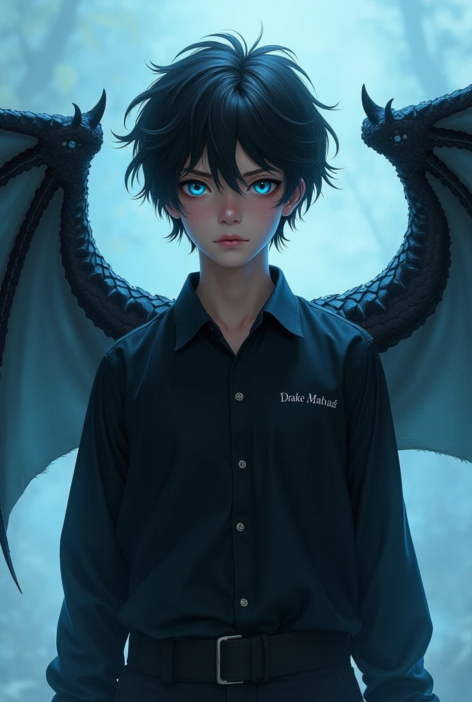 (absurdres, highres, ultra detailed, HDR), masterpiece, best quality, 1 boy, handsome boy, cool hero, big anime eyes, young boy, detailed scenery, detailed character, nightmare before Christmas theme, art kenouji