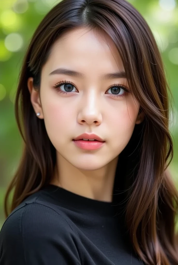 Neutral atmosphere Dignity and Health beautiful顔 Golden ratio facial features nature No makeup beautiful Handsome beauty clear, Narrow eyes