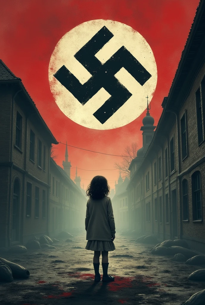 girl with nazi flag in your home