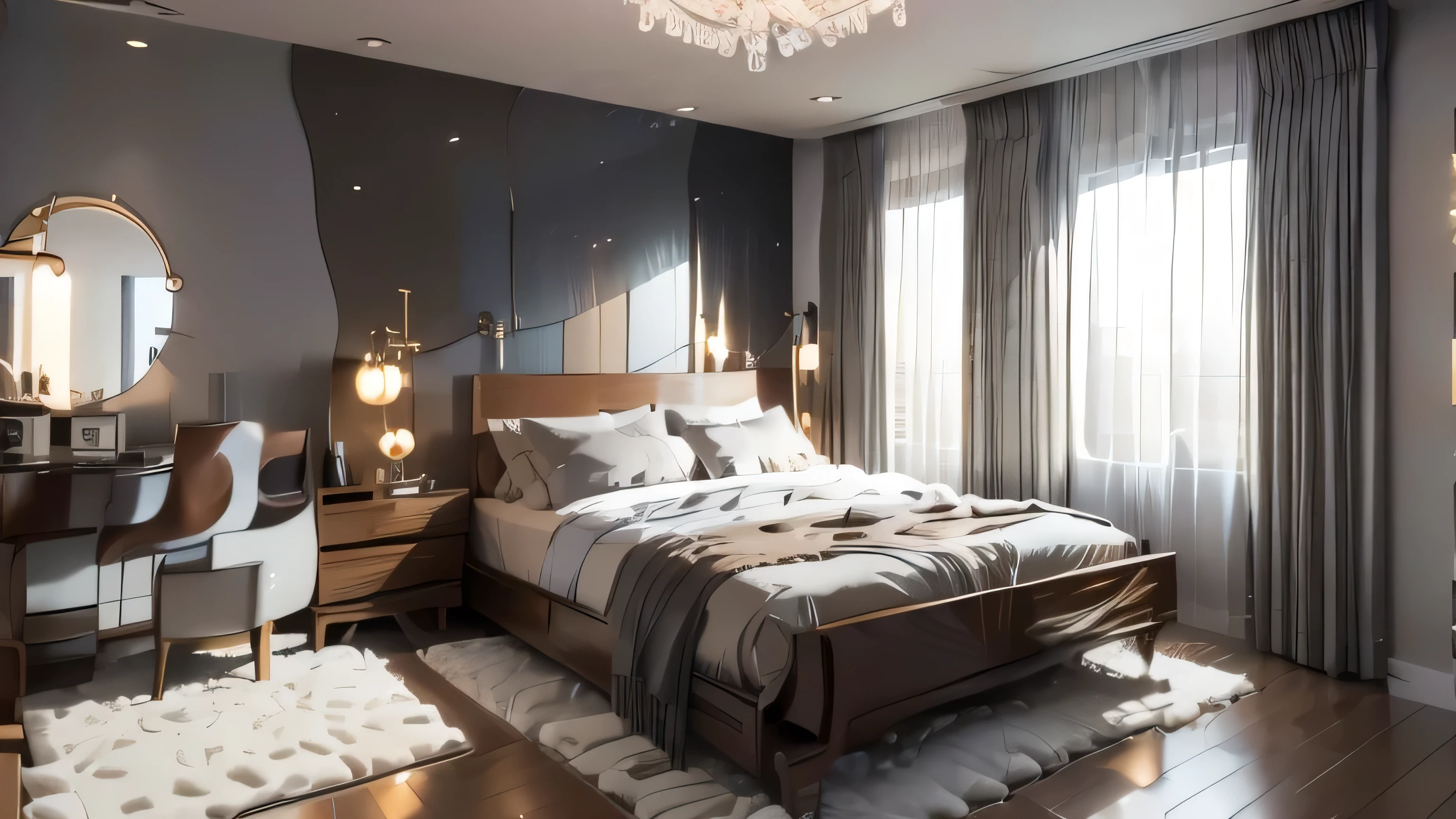 POV, Bedroom background 