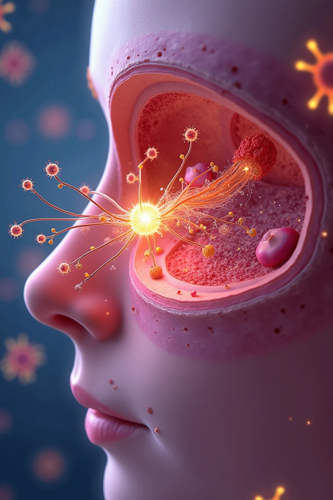 brain inside eyes
