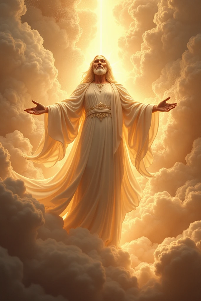 Create an image that represents God like this: Yours is the kingdom , the power and the glory