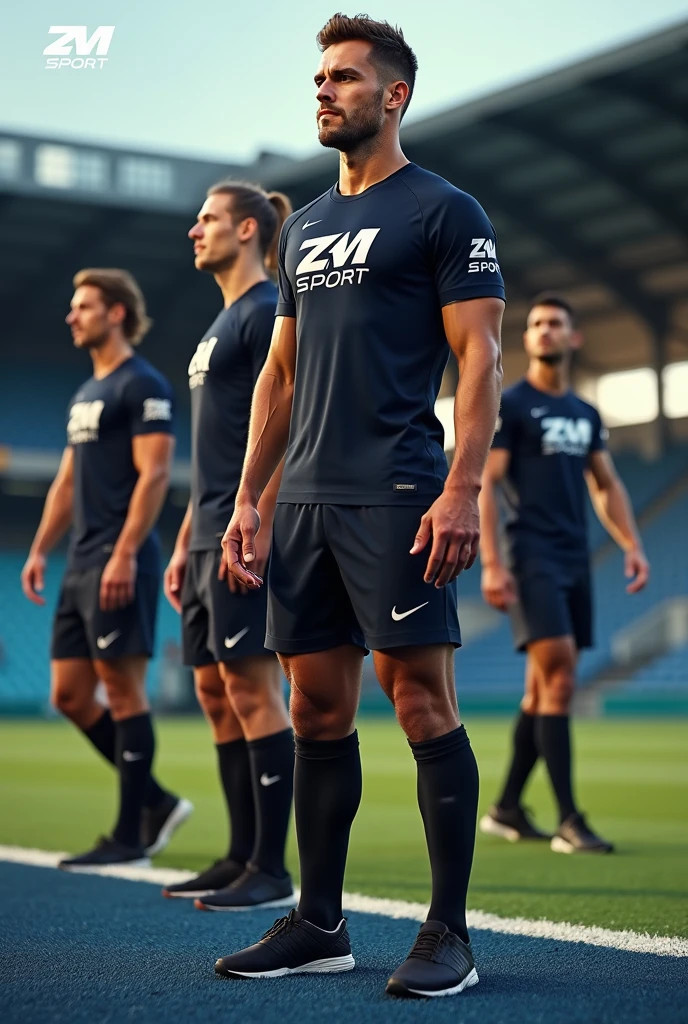 Create sports game uniforms that look innovative and carry the Nike logo