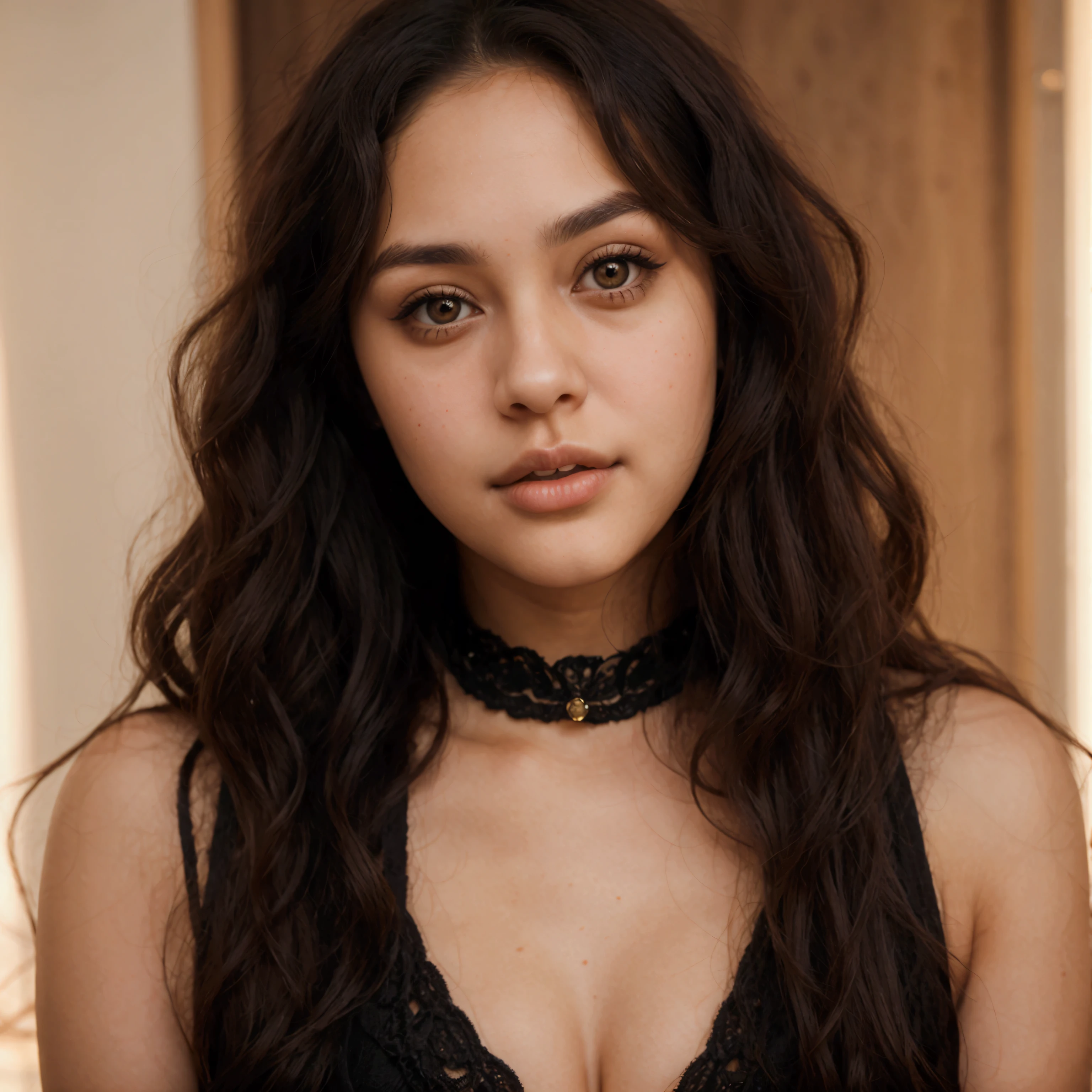 arafed woman with curly hair and a sujetador negrolet posing for a picture, en un sujetador negro betch, sujetador negro, primera ola, posando en sujetador, charli xcx, Retrato de Sophie Mudd, usando sujetador, Mister, bralette, inspirado en Elsa Bleda, mujer joven atractiva, 2 4 year old female model, tiny sujetador negro