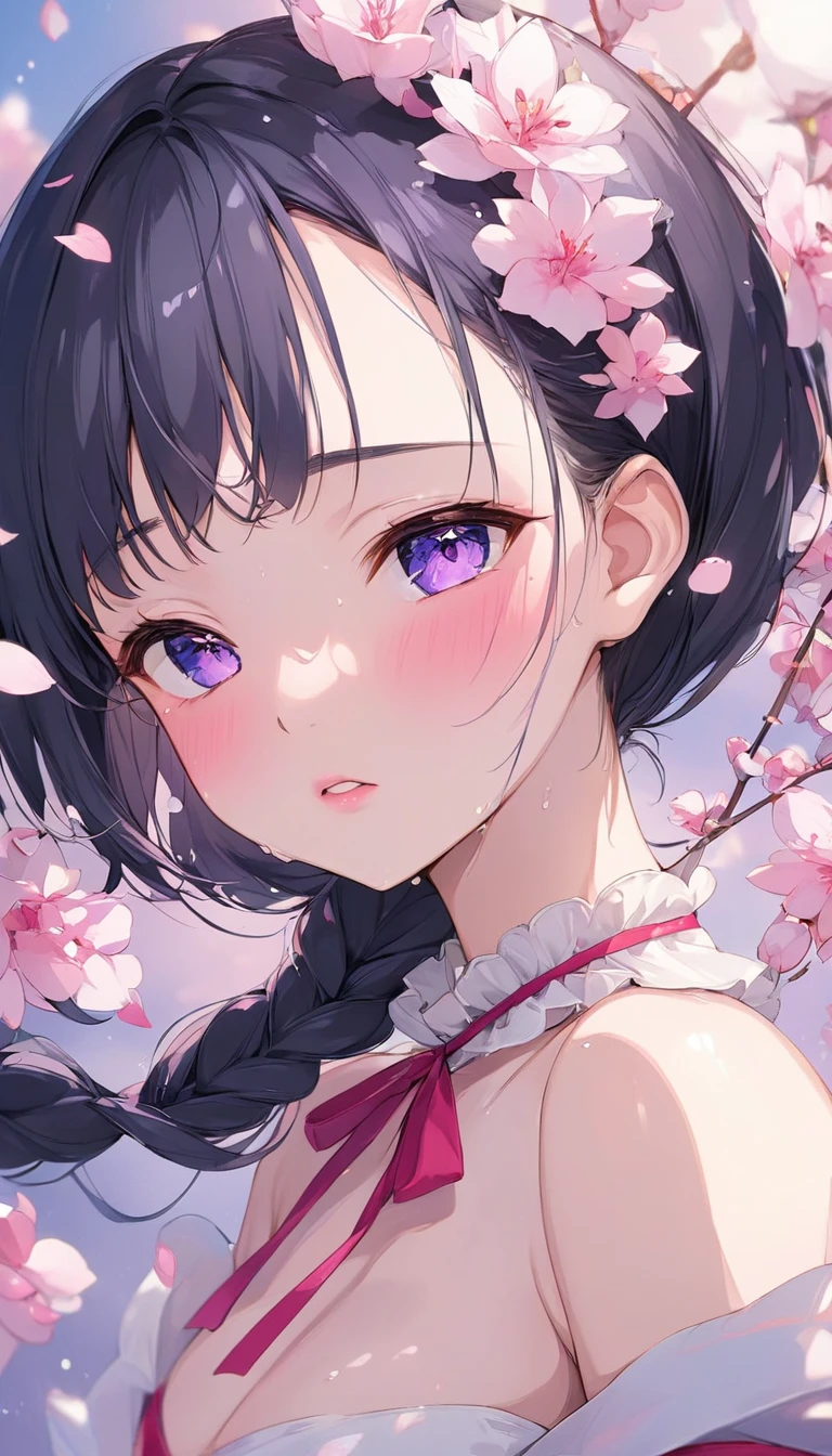 A anime girl