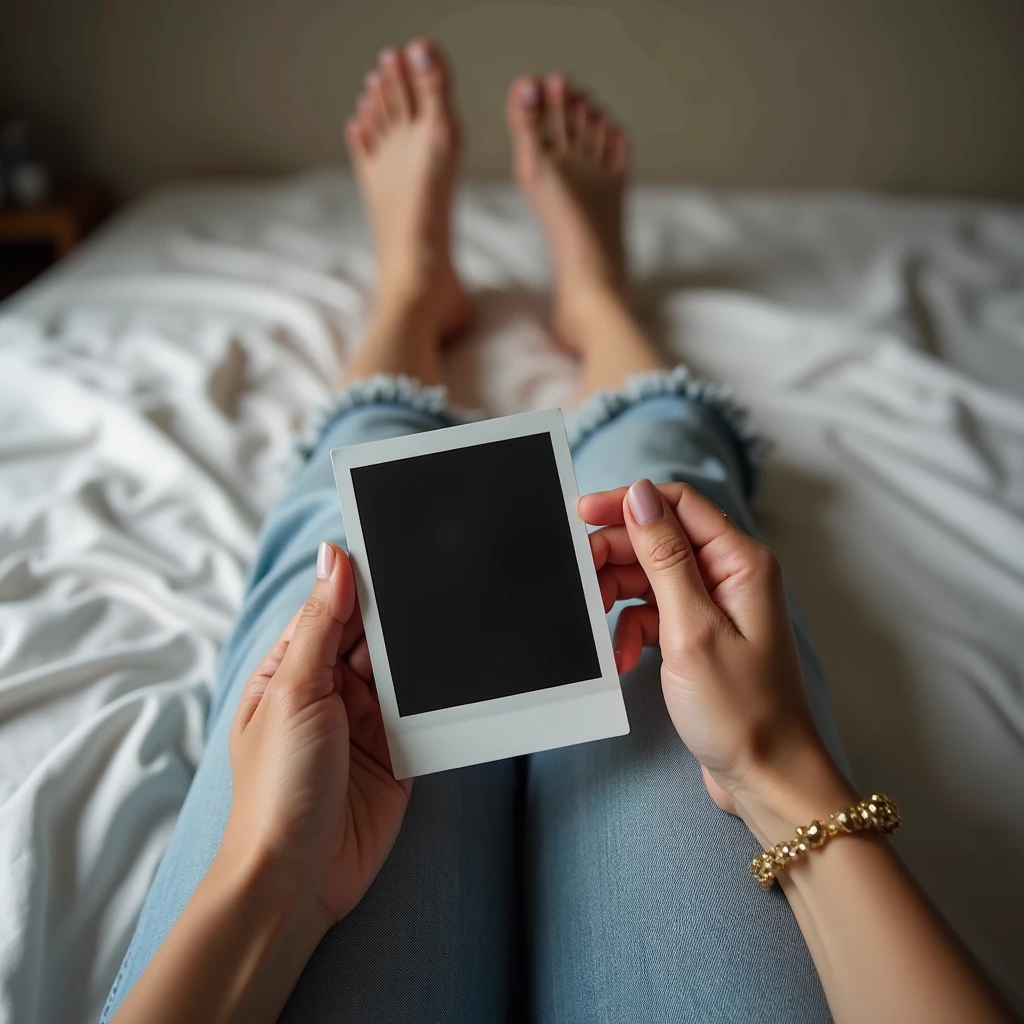 travel essentials flat lay on top of white bed with no human model in top view, 8k resolution and super sharp images
