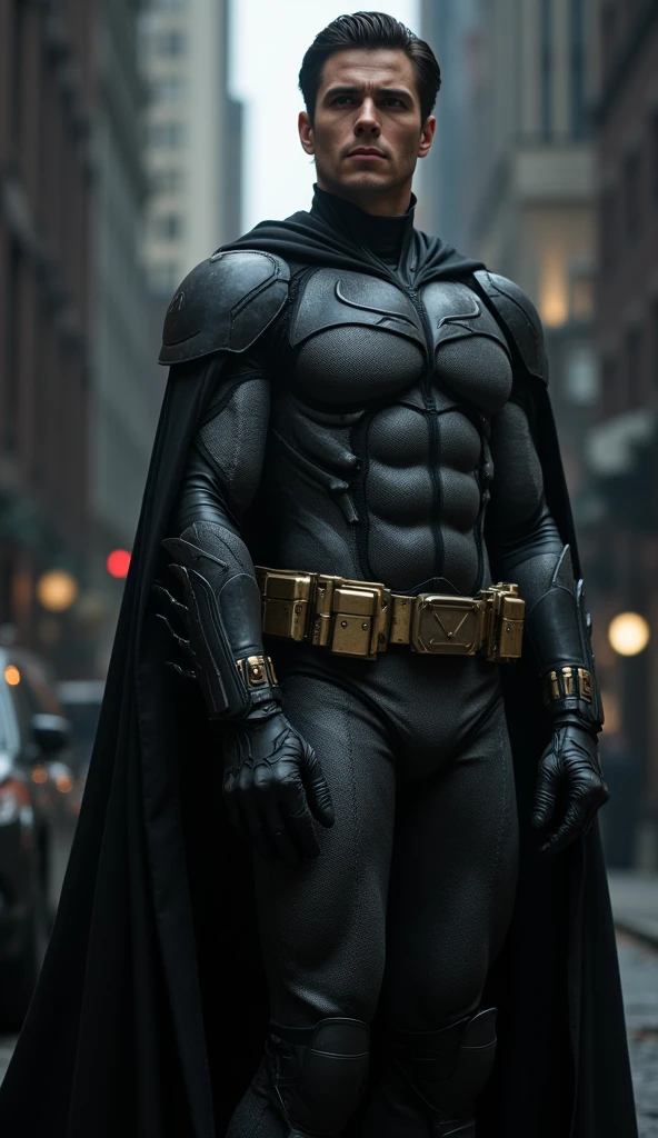 Homem negro, corpo magro, cueca sexy, Batman Mask,
