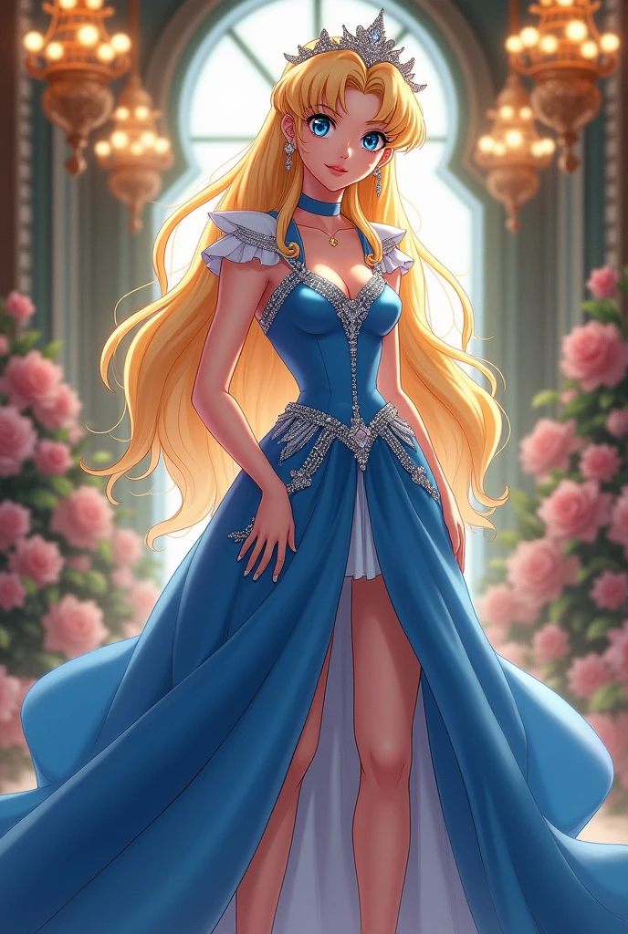 Fairy tail，tightsuit，Elsa，girl，Whole body diagram