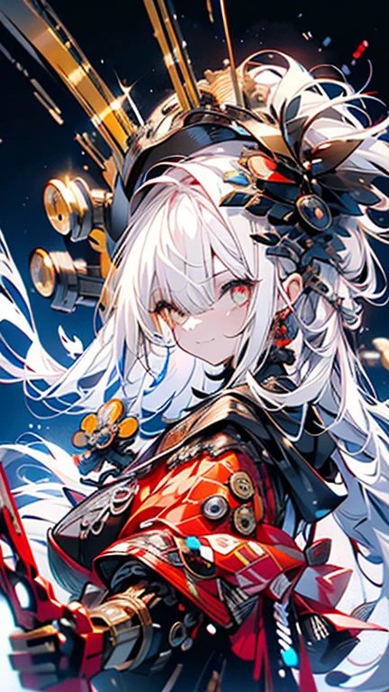 <lora:ArknightsNian_20:0.87>, origen , 1girl, red theme, tree, red leaves,