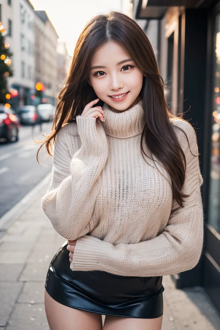 (ultra realistic,32k, masterpiece:1.2),(high detailed skin:1.1),( high quality:1.1),
(looking at viewer, standing:1.1),, <lora:add_detail:0.92>,
(dense light rays:1.1), blurry background,
BREAK <lora:pokemon serena-lora-nochekaiser:0.8>serena,blonde long hair, blue eyes, brown hair,eyewear on head, hat, sunglasses,pink hat,, BREAK beige oversize turtleneck wool sweater, long sleeves, huge breast,large breast, BREAK beige oversize sweater,pantyhose