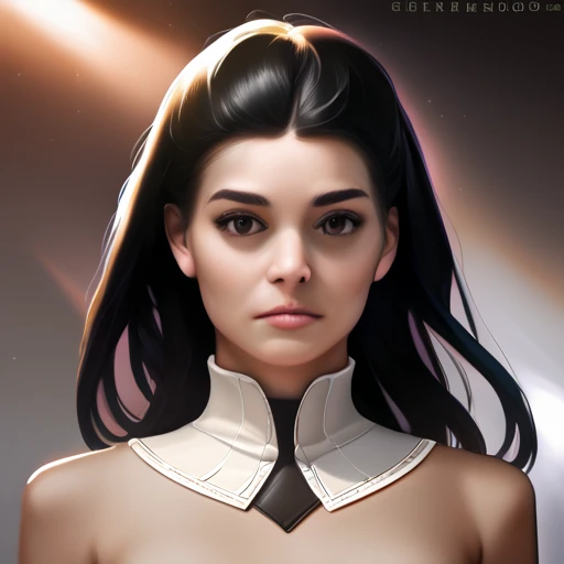 identification photo, SFW, (Ultra Quality, Unparalleled Masterpiece:1.4), Ethereal, (Realism:1.4), (Realisitc:1.2), (Absurdres:1.4), profile view, angelina jolie, front view, art by john buscema and ross tran, isometric, frontal view, looking to the front, looking straight ahead