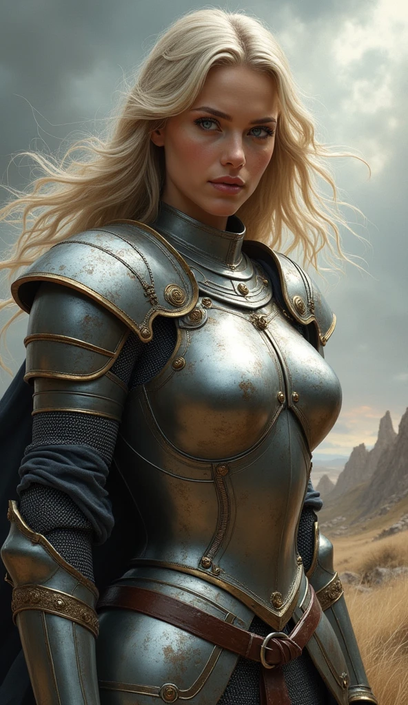 (ultra detailed, absolutely resolution, best quality:1.3), 2.5D, Centaur, the upper body of a strong, handsome warrior, and the lower body of a horse, wearing armor, delicate and dynamic effects
