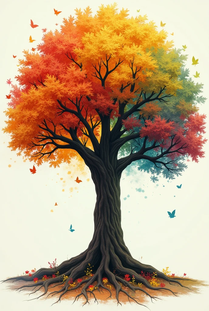 We were like a big tree , with deep roots and extended branches , that was nourished by the diversity of our community . We were no longer just a group of teachers , but a team united by the same objective : to provide our students with the best learning opportunities in their comprehensive education