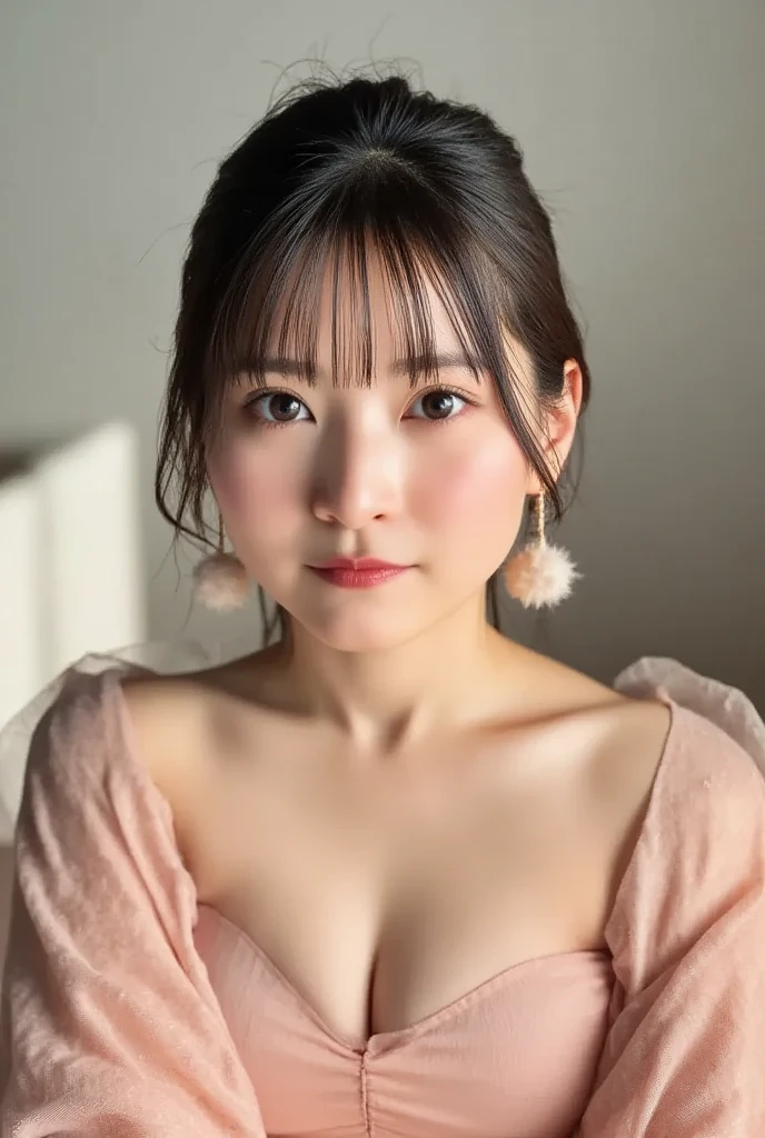 Heisei Gal Makeup and Poses、(photo Realistic:1.4), (hyper Realistic:1.4), (Realistic:1.3), (      smoother lighting      :1.05), (Improving the quality of cinema lighting:0.9), 32K, 1 person,20 years old, Realistic lighting, Backlight,  The light hits the face,    ray tracing , (   bright light:1.2), (Improved quality:1.4), (Highest quality Realistic textured skin:1.4),  (  improving skin texture :1.1),((   very accurate anatomy   :1.0)), (  improving skin texture :1.1),  (      smoother lighting      :1.05), 32K,      Japanese woman with perspective , fine grain,    detailed face   , (   film grain  :1.1),( ハイライツ :1.1),   High resolution  ,    natural look , Kind eyes, Improves hair quality,  Delicate Shading   , Transparent muscles,    Graceful Posture,       beautiful eyes   ,    vivid details  , Soft light reflection, Beautiful contours, Delicate skin tones, Thin hair type,   pictures of cute Japanese women   々  beautiful Japanese woman  {x}  Highlight Your Body Lines  ,
