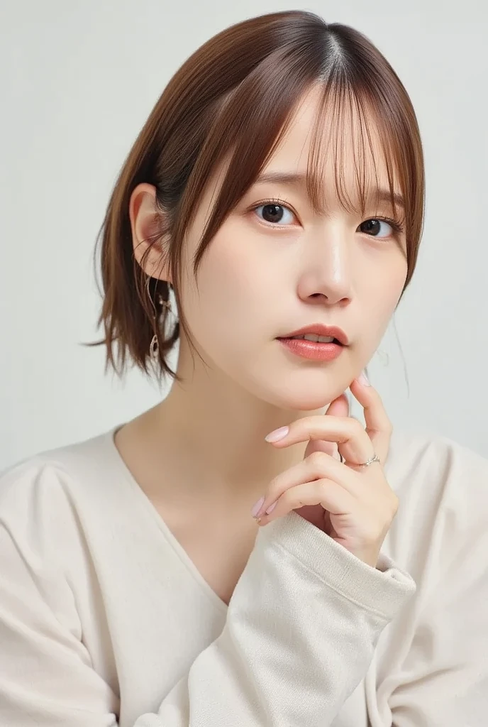 Heisei Gal Makeup and Poses、(photo Realistic:1.4), (hyper Realistic:1.4), (Realistic:1.3), (      smoother lighting      :1.05), (Improving the quality of cinema lighting:0.9), 32K, 1 person,20 years old, Realistic lighting, Backlight,  The light hits the face,    ray tracing , (   bright light:1.2), (Improved quality:1.4), (Highest quality Realistic textured skin:1.4),  (  improving skin texture :1.1),((   very accurate anatomy   :1.0)), (  improving skin texture :1.1),  (      smoother lighting      :1.05), 32K,      Japanese woman with perspective , fine grain,    detailed face   , (   film grain  :1.1),( ハイライツ :1.1),   High resolution  ,    natural look , Kind eyes, Improves hair quality,  Delicate Shading   , Transparent muscles,    Graceful Posture,       beautiful eyes   ,    vivid details  , Soft light reflection, Beautiful contours, Delicate skin tones, Thin hair type,   pictures of cute Japanese women   々  beautiful Japanese woman  {x}  Highlight Your Body Lines  ,
