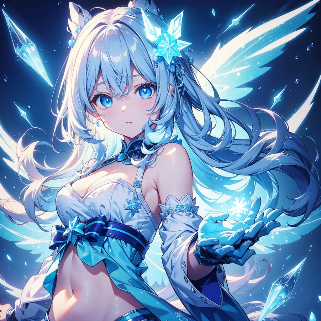 (masterpiece:1.21), (top-quality:1.331), ((ultra-detailliert)), ((Superb illustration)), ((astounding)), (An ultra-high picture quality), Gorgeous and rich graphics, (extremely delicate and beautiful:1.21), 8K, wall-paper, (Very beautiful lighting), hard lights,(beautiful finely detailed eyes)、1girl in、(Full body portrait:1.8)、(Full body:1.2)、 (super detailed skin、detailed skin textures:1.3)、独奏、full bodyesbian、From head to toe、is standing、blue hairs、(shorth hair:1.3)、blue eyess、(Detailed beautiful face and eyes:1.5)、Sharp pupils、(thighs thighs thighs thighs:0.3)、large full breasts、cleavage of the breast、Gray clothes、military outfits、sullenness、frontage、masterpiece、top-quality、black backgrounds、Empty background