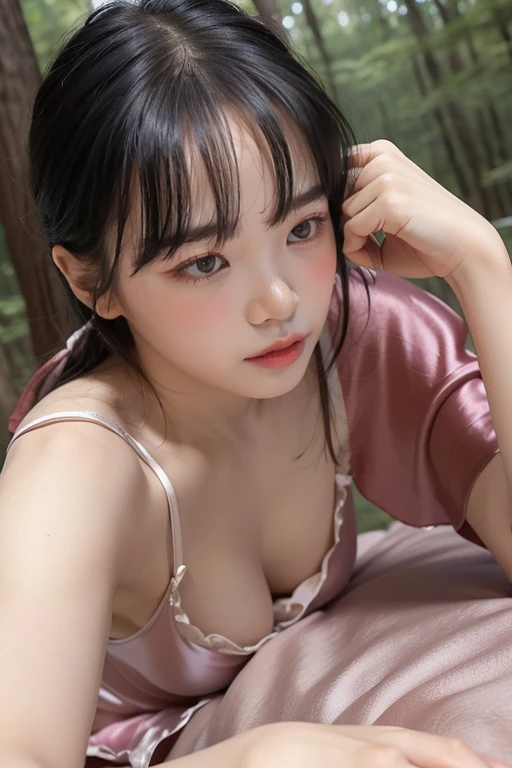 ((Masterpiece, Detailed face, Detailed eyes, detailed anatomy, Oily skin, Fine skin, White skin)), (Masterpiece, Best quality, High quality, Ultra-detailed, extremely details, High Resolution, Super realistic, ultra realistic, Strong lights, Photography, Brighten the subject, Perfect face, Cute Face), 1 adorable girl, solo, looking at viewer, pale skin, ((Huge breast)), (((Saggy breast:1.5))), looking at viewer with sweet smile, Raw photo, (8K、highest quality、masterpiece:1.2)、(Intricate details:1.4)、(Photorealistic:1.4)、Octane Rendering, Intricate 3D rendering super detailed, studio soft light, Rim Light, Vivid details, Super Detail, Realistic skin texture, Cheek gloss, details face, Very beautiful bright pale blue eyes, Very big eyes, Highly detailed CG Unity 16k wallpaper, perfect beauty, round face, Makeup, (Detailed background:1.2), Shiny skin, Full Body, looking at viewer, Naked, Naked, Naked, Naked, Naked, 