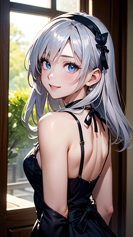 masterpiece, best quality, ultra detailed,,1girl, playboy bunny, leaning forward, show off nipple,