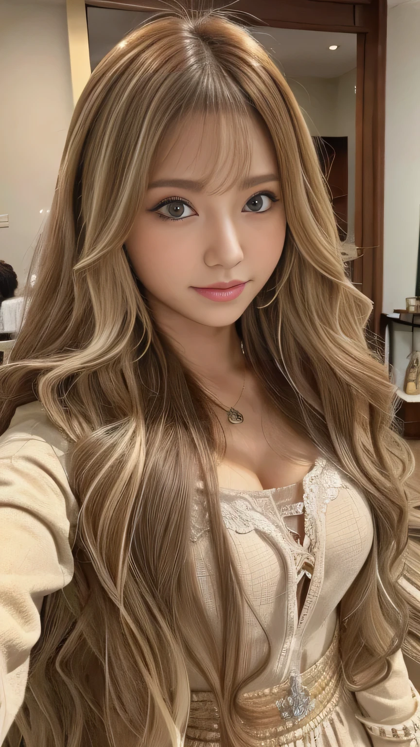  long hair,Curly hair,White beige hair color:1.2,、 tan:1.5, Selfie :1.5、maSterpiece、HigheSt quality、Extremely detailed 8K、、 very detailedな、 very detailed、very Realistic、RealiStic、JapaneSe、one person&#39;S、High Head Rate、Beautiful realiStic face、RealiStic face in every detail、 attention to detail , RealiStic Hair、Beautiful and realiStic hairStyleS、Beautiful and realiStic eyeS、h very detailed realiStic eyeS、Proportional eyeS、H very detailed pupilS、 very detailedリアルな自然な眉毛、 very detailedリアルな唇、 Beautiful and realiStic lipS、Pink lipStick、Sexy lipS、RealiStic and well-proportioned breaStS、RealiStic medium Sized breaStS、Slim Abs、 Very detailed skin、Ultra-high reSolution,8k,RealiStic、   Perfect Sentence ,  detailed lighting, Dramatic ShadowS,  ray tracing, 1 person,  Looking at the Audience 、Tight white camiSole:1.5、Big BreaStS:1.4 、CondeScending Smile、CompenSate、 colorful bikini
