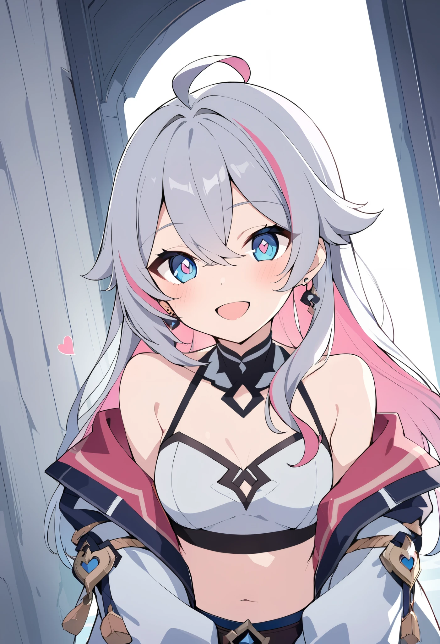 woman, Severe, (nipples), Warrior, armor, elegant, Pink Dress, aristocratic, silver element, Long nails, Exposing shoulders, Hairstyle, Put your hair up, Braids and ponytails, Messy, arrogant, Absurd, detailed dress, Royalty, celebration, Hall decorated with flowers, Cowgirl position, Portraiture, (highest quality), (masterpiece), (Very detailed), (4K)