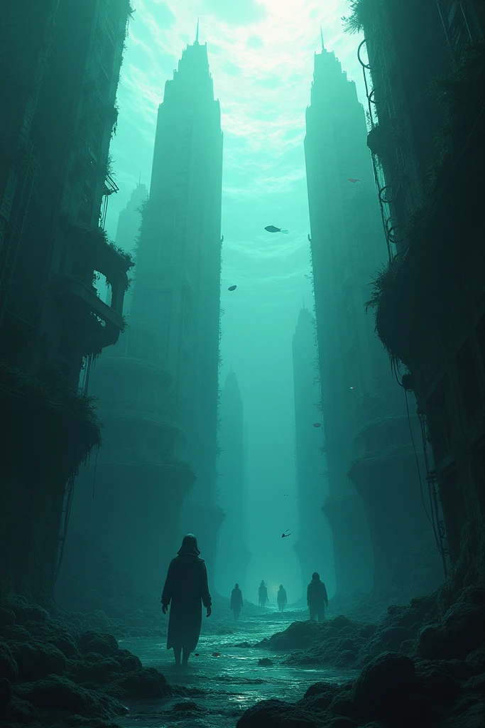 Close-up (beautiful woman:1) inside an abandoned space station science fiction,  complex parts, high contrast,
(Beksinski&#39;work, methurlant),
