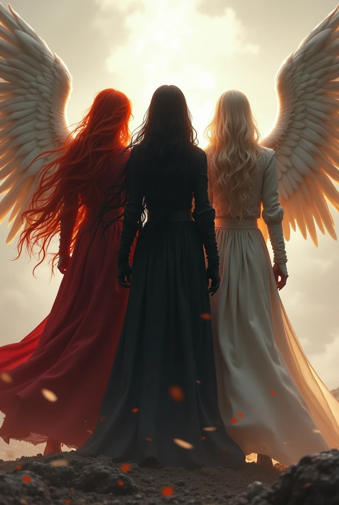 There are 2 characters, a devil and an angel. The devil loves the angel one-sidedly. protect the angel