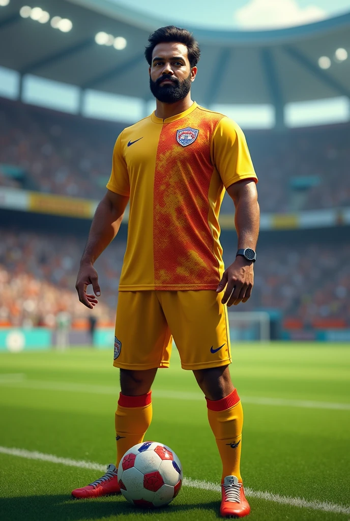 If Sachin Tendulkar's plays a football player