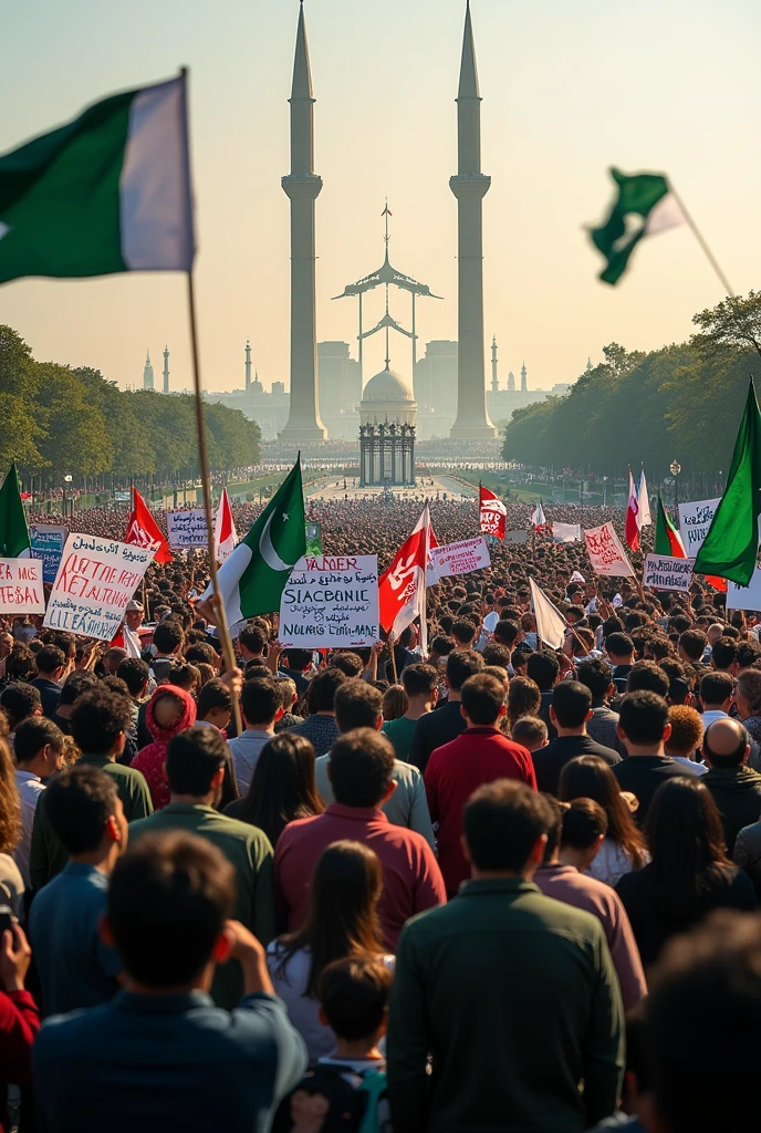 Tehran's Azadi Square is full of Iranian men and women's enthusiasm for freedom, the sunrise, the sky with colorful clouds and the flight of white crows.
