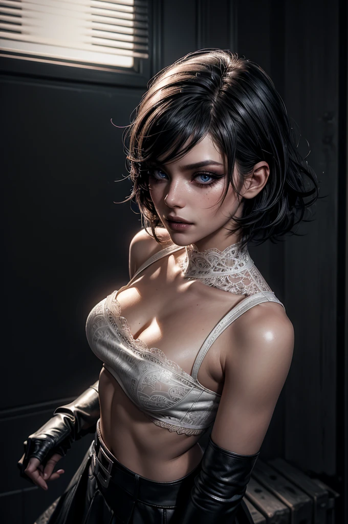 proportional eyes, (realistic:1.5),photorealistic, hyper realistic, extremely detailed, hyper detailed, soft lighting, detailed background, extreme detail background, sharp details, gothic, vampire, succubus, in cathedral