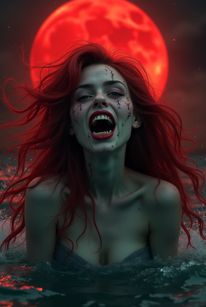 young woman standing, (1girl:1.3),( solo:1.3), white hair, purple eyes, Hellwalker, incoming death, hell, black bloody veins growing and intertwining out of the darkness, oozing thick yellow blood, veins growing and pumping blood, vascular networks growing, connecting, expanding, red veins everywhere, [zdzislaw beksinski], (sharp colors:1.3), (rainbow skin:1.1), (Infrared:1.2), ultra detailed, intricate, oil on canvas, ((dry brush, ultra sharp)), (surrealism:1.4), (disturbing:1.5), beksinski style painting, satanic symbols, (full body portrait:1.5), centered body, realistic, ((intricate details)), (pale gothic evil queen), dynamic pose, perfect face, (realistic eyes), perfect eyes, ((surreal gothic background)), sharp focus, cartoon, head tilt back, closed mouth, <lora:SDXLHighDetail_v5:1.0><lora:SDXLHighDetail_v5:1.0>