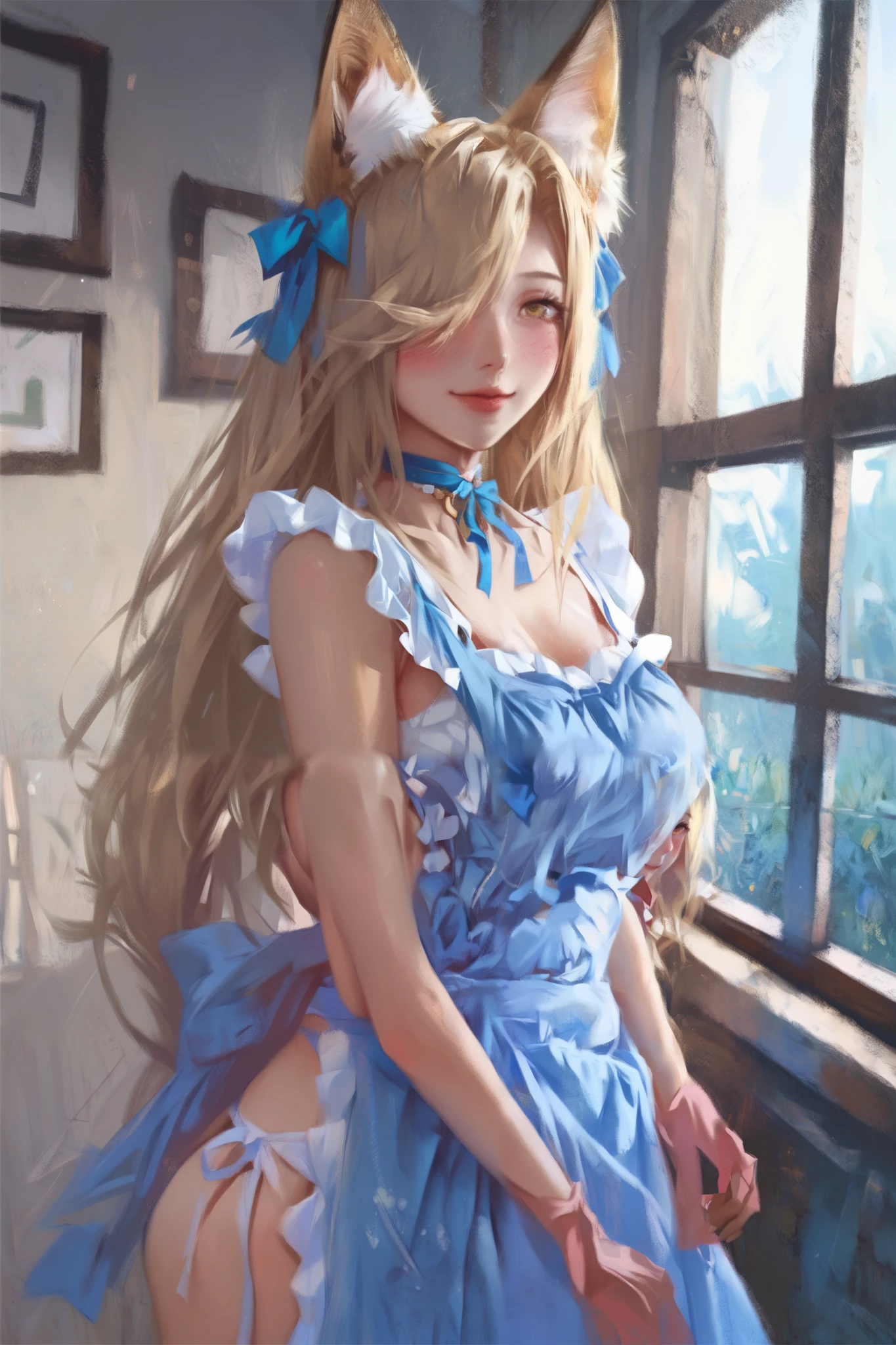 photo realistic, (masterpiece,best quality:1.4),(8k,raw photo,photo realistic:1.2), detailed skin, detailed face,1girl,Japanese idol,cute face,  girl,  Not Safe for Work, 
1 girl in, length hair, blue eyes, blonde hair, light smile, ((hair of pubis, Not safe for work))), pubisure, ((shiny wavy hair)), diadems, (((sitting on,Wide spread legs))), up-skirt,  doress, gothic dresses, shairband, shortsleeves, the bow hair, ((blue shairband)),(((No Panties))), (((twat))), ((Open twat)), (((skirt-lift))), a smile, red blush, light Blue Doress, Alice (Alice in Wonderland), White frilled legwear, ((Blue the Bow)), Puffy Sleeves, Bangss, Apron Dress, shortsleeves, ((Blue bow ribbon)), long hair, mini crown, frilld, white gothic dresses,: q, masterpiece, top-quality, not safe for work, Littleded bangs, mary janes,(FULL Body), (((spread puss,Not Safe for Work))), (((cervix))), ((puss juice, Sweat, Sweatdrop)), (((spread puss,Not Safe for Work))), ((ure-thra)), nip,((cli-toris)), urinates, anus,(((from below))),(Garter ring that looks like frilly panties),(((nudi-ty:1.6,top-less:1.1,expose breasts, breasts out))),small breasts, (((nipp-les))), (((nipp)),nip,
yumekawa, yumekawaii, pastel color,(wonderland garden:1.3), imagination, Hold on friled panties,