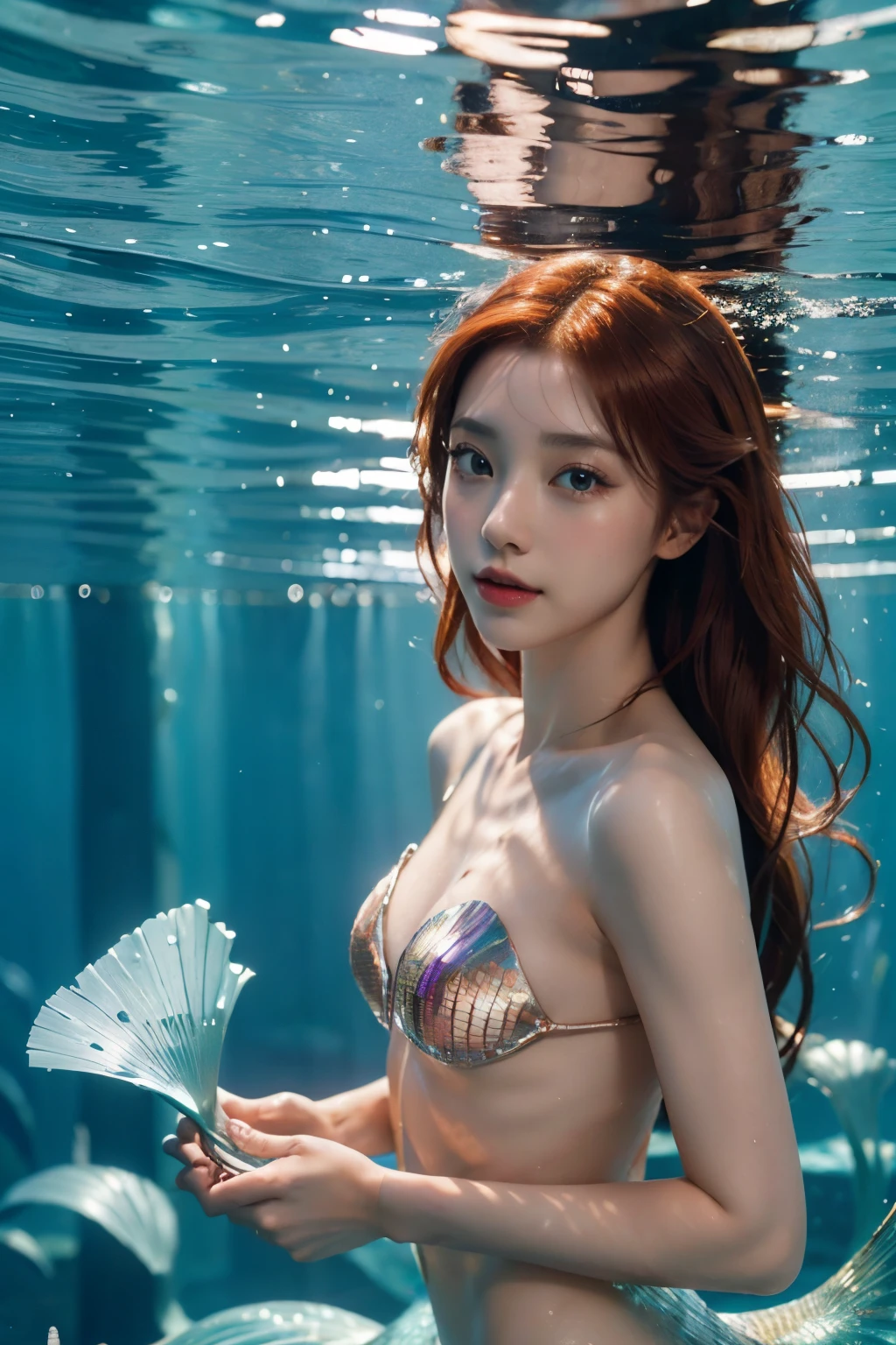 Underwater abstract
ai
beautiful
girl
redhair
water
wavy
aiart
sureealistic
liquodity
thereimaginarium