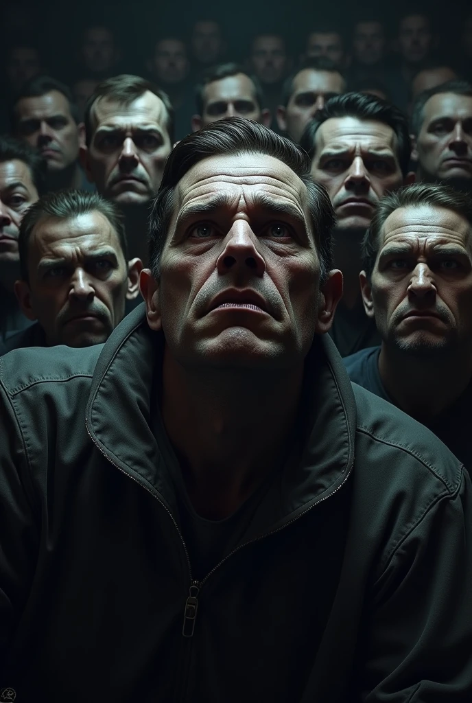 Population People who are physically and visually different With a frightened look