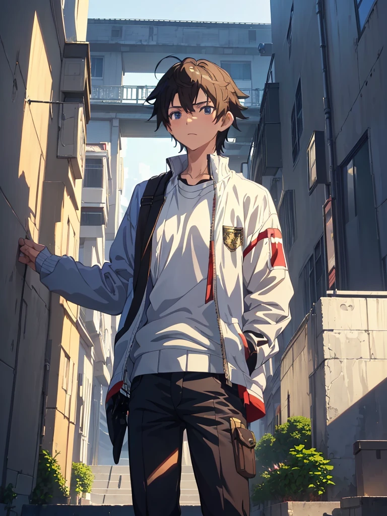 (Makoto Shinkai:1.3),(Makoto Shinkaiスタイル:1.1),,zcshinkai\(\style\),( best quality, high definition ,4K, 8K resolution,8K resolution,8K resolution,8K resolution, high definition ,Ultra HD:1.1, super detailed:1.1),( fine detail:1.3),(Anime-like:1.4),Anime protagonist,Anime Boys, Animation Art ,Illustration,Fresh,( bright and fresh boys:1.4)),( is cool:1.4,cute:1.1),(Masculine Thoughts ), baby-faced boy to cuntboy,Handsome guy,Popular boys among girls, male athletic club members,(Big rough outfit ),Uniformity of large rough clothes ,((Big rough outfit の調整:1.4)),(big white sweater :1.2),(Thin limbs:1.4)),Smoothly,Concave and convex,I am,(An evil love affair that completely destroys my penis),,,( boys suddenly become otome girls :1.4),,,,,( Sudden Penis Total Destruction),,((My friends too)), real,Handsome guy体型,,,(3d),(2.5D:1.2),[ It's Our Youth !], Full Throttle Eros,Evil romance simulation victims that derail the lives of erotic ,blush, background with legs crossed,Complicated romantic relationship ,Composition golden ratio 