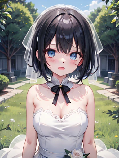 8 years old、beautiful girl、gothic、happy smile、beautiful background, four girls, masturbating while showing her vagina until urine comes out, has super big breasts as big as mountains, whose milk keeps leaking