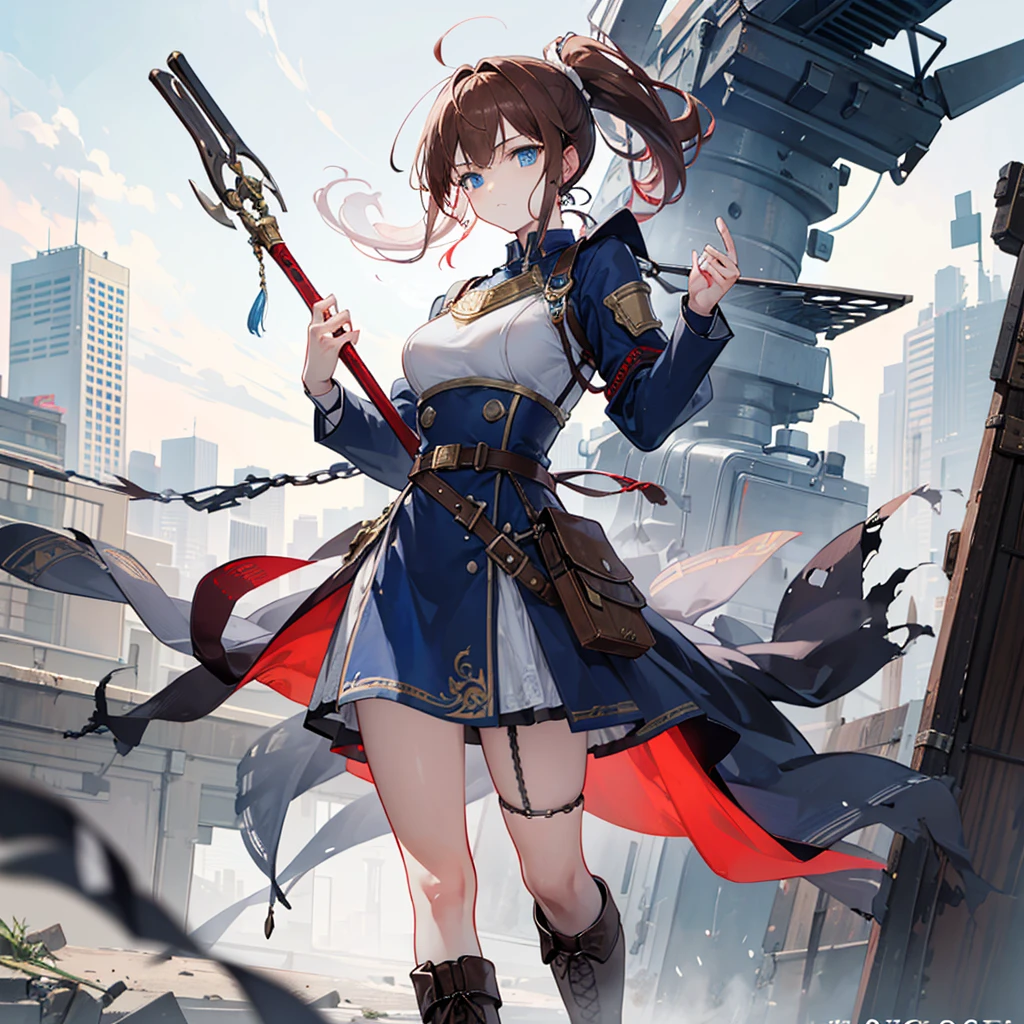 Big breasts, good figure, hips, vest line, long hair, black and red high heels, realistic 1.5 miniskirt official art The whole body is very delicate and beautiful --auto