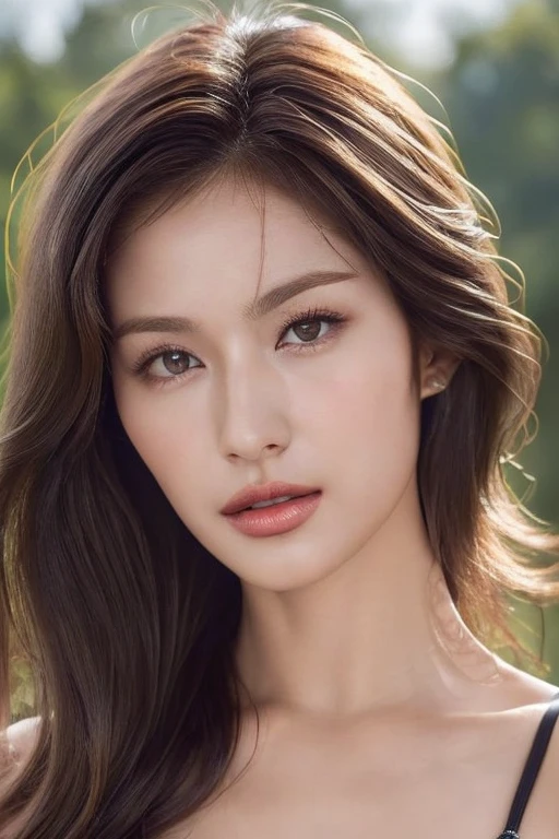 (Italian women、 perfect style：1.4、 slim abs：1.2、((  lots of dark brown hair 、Huge ：1.2))、( Natural Soft Light 、Town Town :1.1)、 high definition face and skin texture、 DETAILS EYES 、 double eyelids