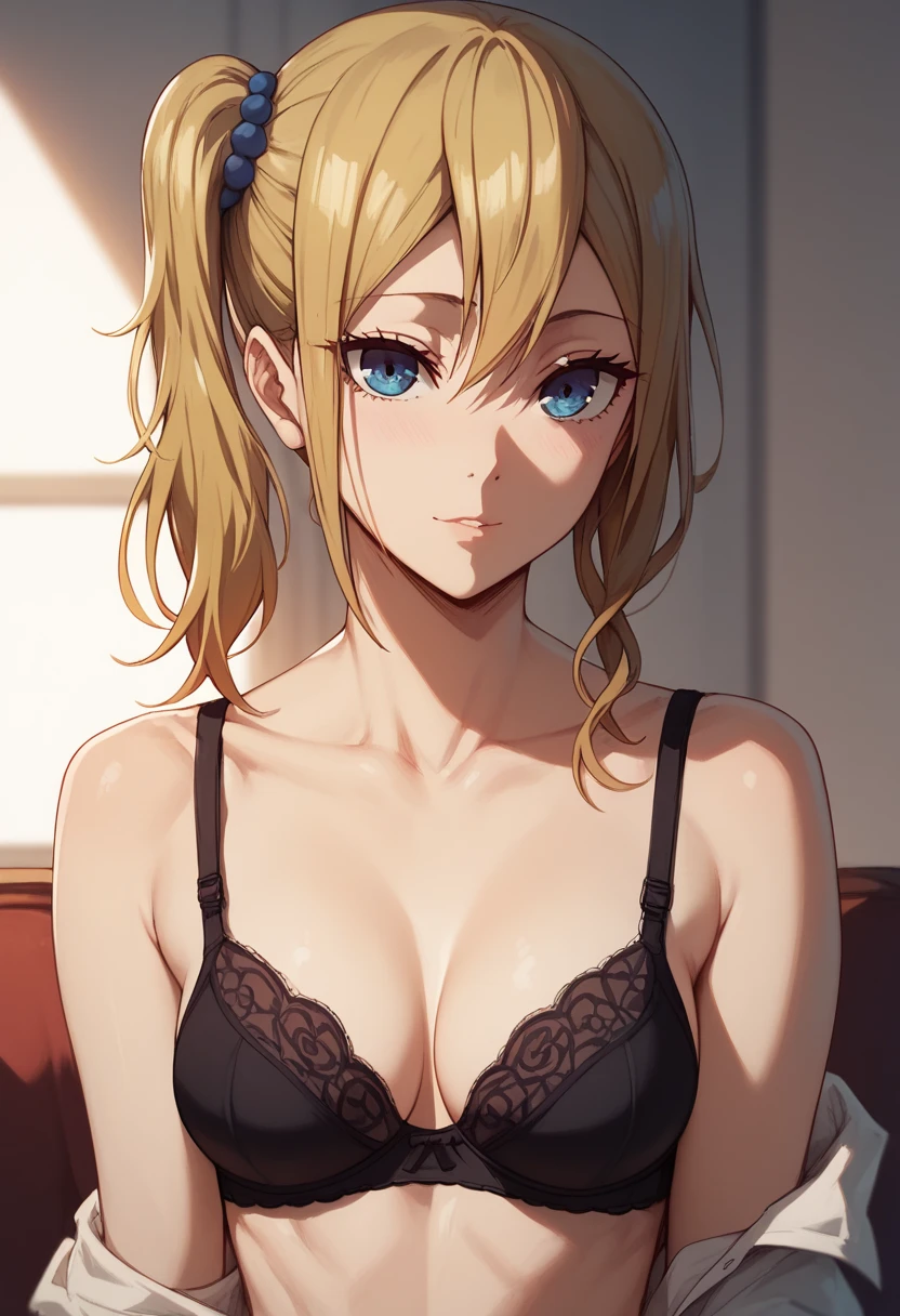 Hayasaka Ai, bra, firm medium breasts 