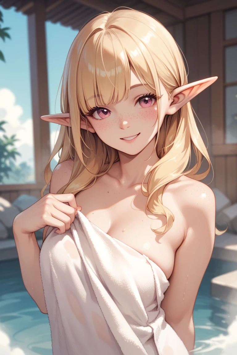 Nude anime girl elfe