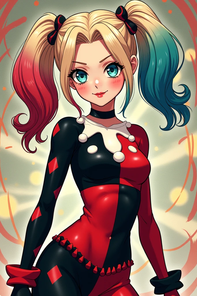 Create the DC Harlequin
Anime version 