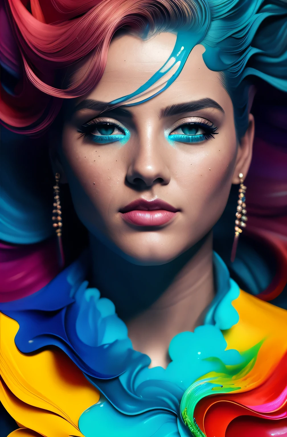 Retro game art , (pastel splash, paint smears, paint smudges), Film Noir aesthetic, stunning background. dark and moody, a mesmerizing blend of light and shadow. masterpiece, absurdres, intricate details <lora:colorSplash:0.7> . 16-bit, vibrant colors, pixelated, nostalgic, charming, fun