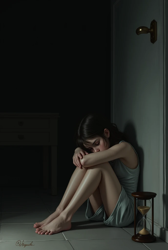 Depict the moment when Alex steps into Sarah's shoes, feeling her isolation and pain from bullying.