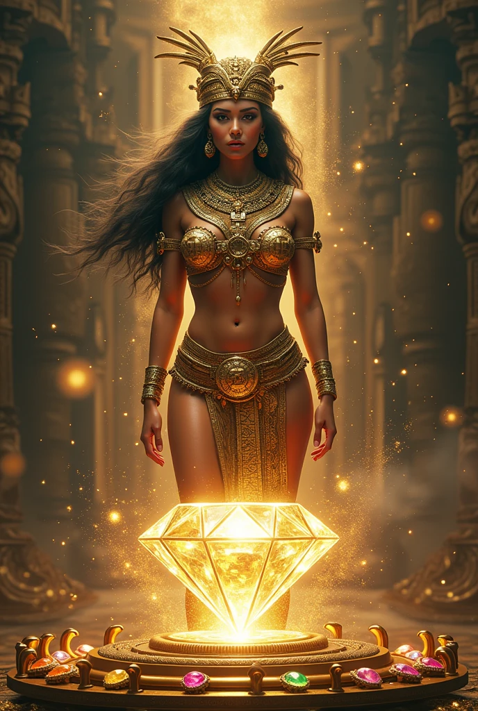 girl,teen, african, earth mage, magical dress and cloack, magical staff, earth magic, manipulates earth,topless, exposed breasts, naked breasts,vibrant appearance, creative behavior, imaginative, sensual, spontaneous, highest quality, skin texture, intricate details, (cinematic lighting), RAW photo, 8k