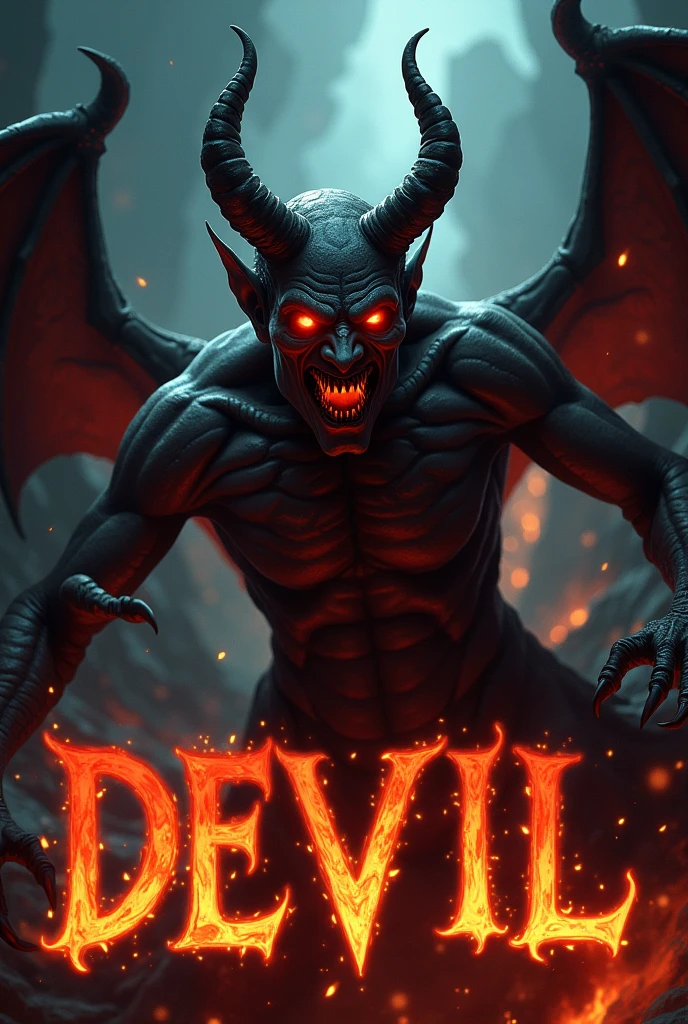 Logo for name 'Devil'