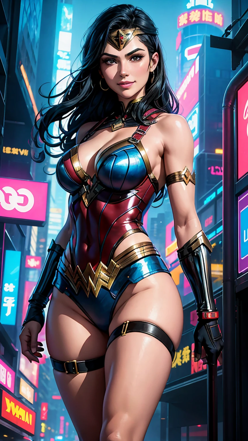 tmasterpiece, best qualtiy, photorealestic, photore, photorealisti, ultra - detailed, Perfect body, Detailed eyes, beuaty girl, wonder women, roleplaying, 1female,aged 40,Huge breasts,Pornographic exposure, 独奏,(Background with:jetty), She has long flowing hair, standing on your feet,Sweat profusely,drenched all over the body,,blue color eyes,frontage,Blue straight hair, curlies,mostly cloudy sky,Wonder Woman uniform(((tmasterpiece),(Very detailed CG unity 8K wallpaper),best qualtiy,cinmatic lighting,detailed back ground,beatiful detailed eyes,Bright pupils,(Very fine and beautiful),(Beautiful and detailed eye description),ultra - detailed,tmasterpiece,)),facing at camera,A high resolution,ultra - detailed),熟妇,mature,revealing breasts,facing at camera,Flushed complexion,Orgasmic face,Pornographic exposure,Protruding underparts,Camel toes,with no underpants,legs are open,frontage,Beautiful sexy full body photo in mini skirt and sewn stockings,((独奏)),At the pier,high-heels,Craving sexual,