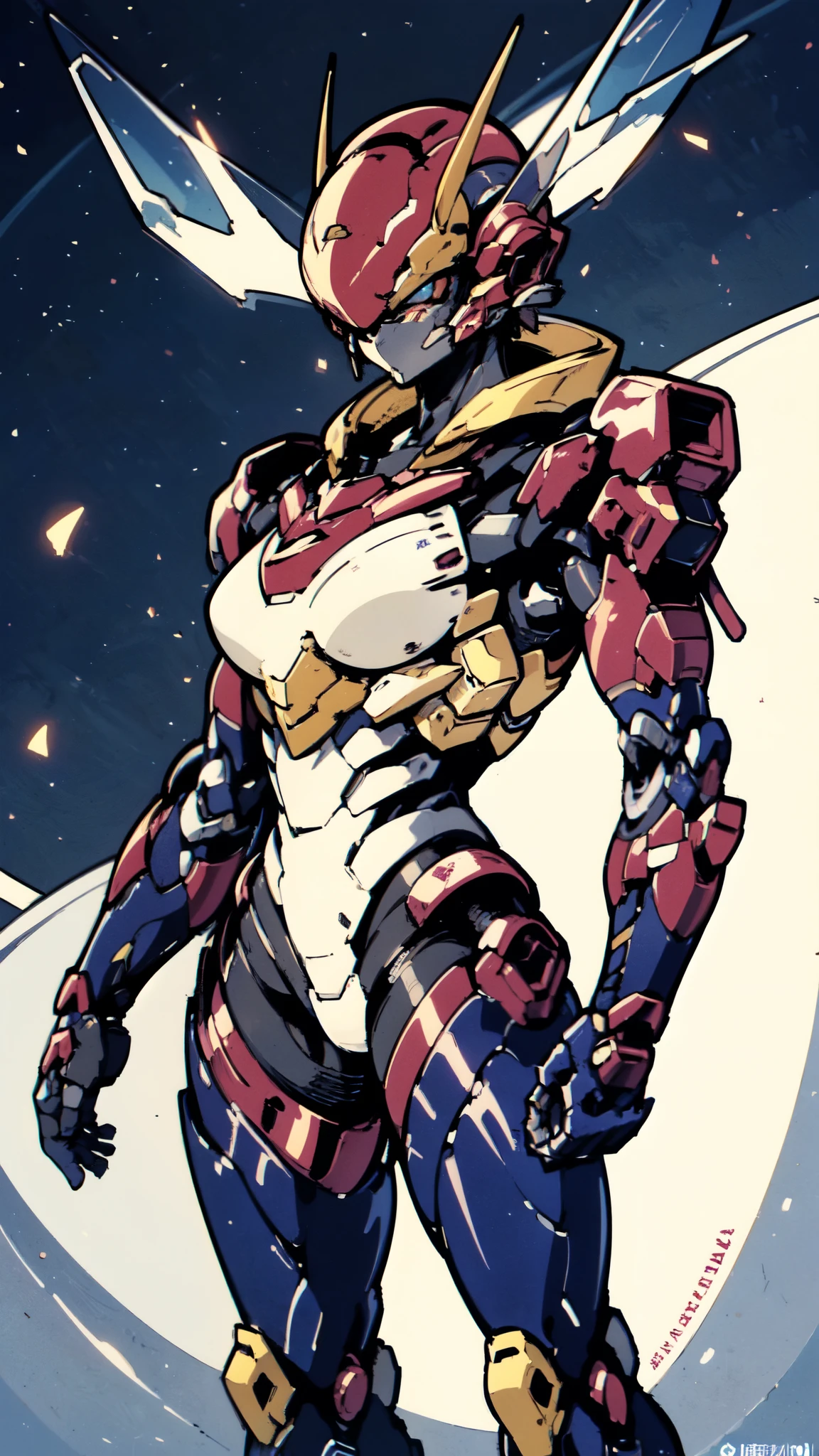 (masterpiece:1.5, best quality:1.5, extremely delicate:1.5), a woman wearing a full-face helmet, high-tech biomimetic armored combat suit, (a composite layered chest armor), the design balances heavy with agility, fully enclosed shoulder guards, matching arm and leg guards, a belt of gemstone, (the color scheme is primarily Purple with Blue and Yellow accents, Organic Biotech, Concept Inspired by queen bee, glowing eyes, armor glows), stand of a futuristic sci-fi city, this character embodies a finely crafted fantasy-style armored hero in anime style, exquisite and mature art style, metallic, high definition, highres, ultra-detailed, ultra-fine painting, professional, perfect body proportions, golden ratio, anatomically correct, symmetrical face, extremely detailed eyes and face, high quality eyes, creativity, RAW photo, UHD, 32k, Natural light, cinematic lighting, (masterpiece-anatomy-perfect:1.2)